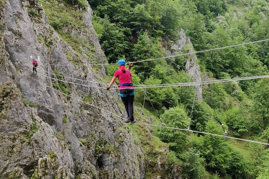 Via ferrata Cheile Cutilor