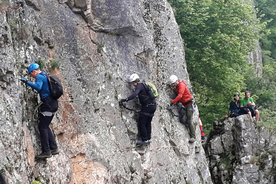 Via ferrata Cheile Bicazului