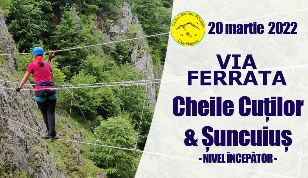 Via ferrata Clubul Montan Apuseni