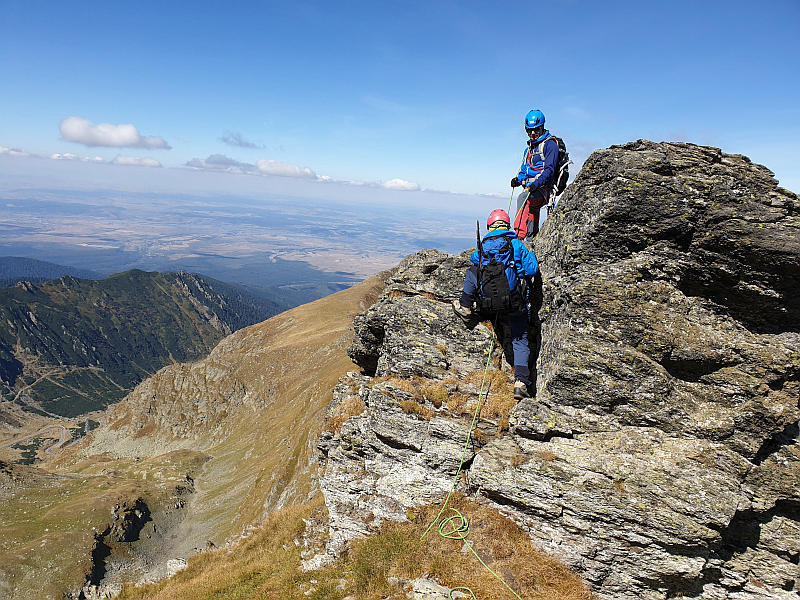 Alpinism în Munții Făgăraș, Muchia Netedu- Buteanu