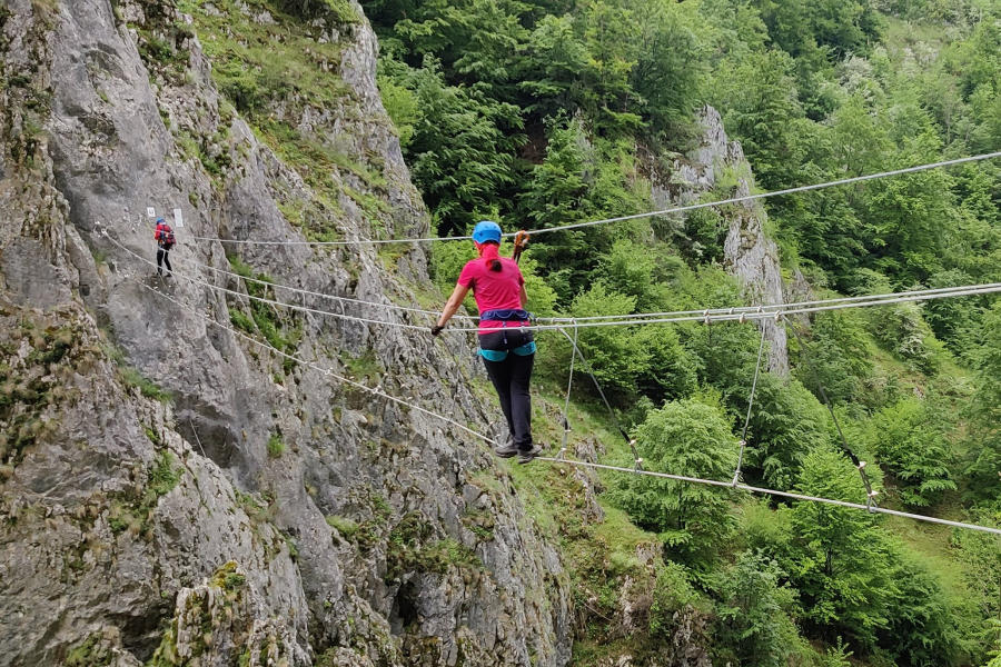 via ferrata cheile cutilor 2022