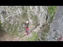 Via ferrata Cheile Cuților- Traversare pod suspendat